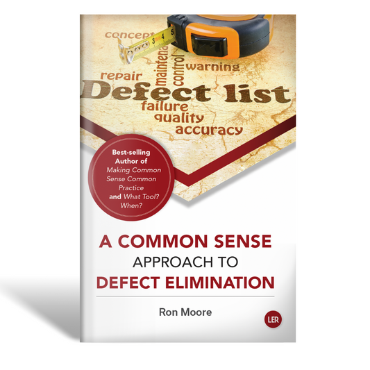 A Common Sense Approach to Defect Elimination - Paperback