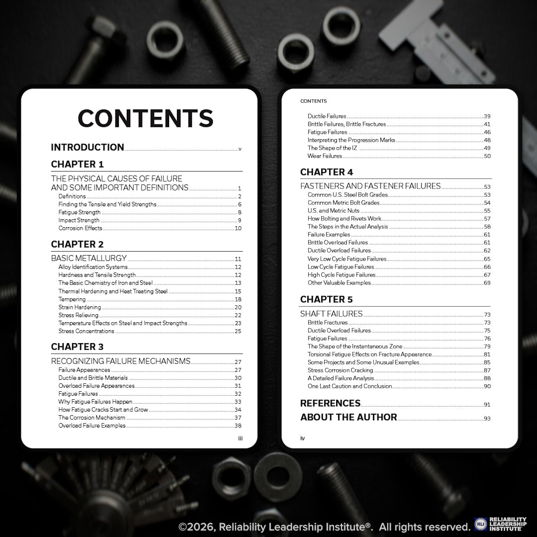 Failure Analysis Made Simple: Shafts and Fasteners