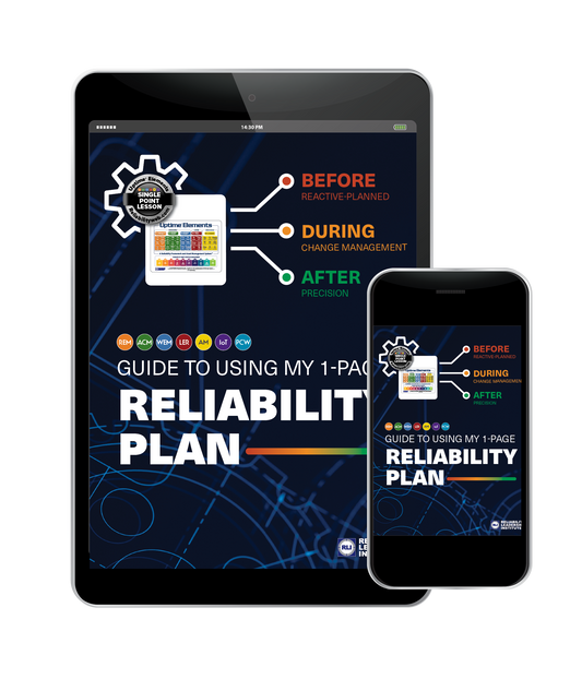 Guide to Using My 1 Page Reliability Plan - Digital Download