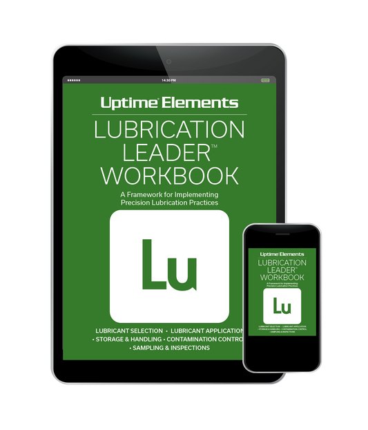 Uptime Element Lubrication Leader Workbook- E-Book